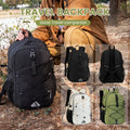 Travel Backpack for Men and Women, Water Resistant College Bookbag, Lightweight School Carry on Back Pack, Black