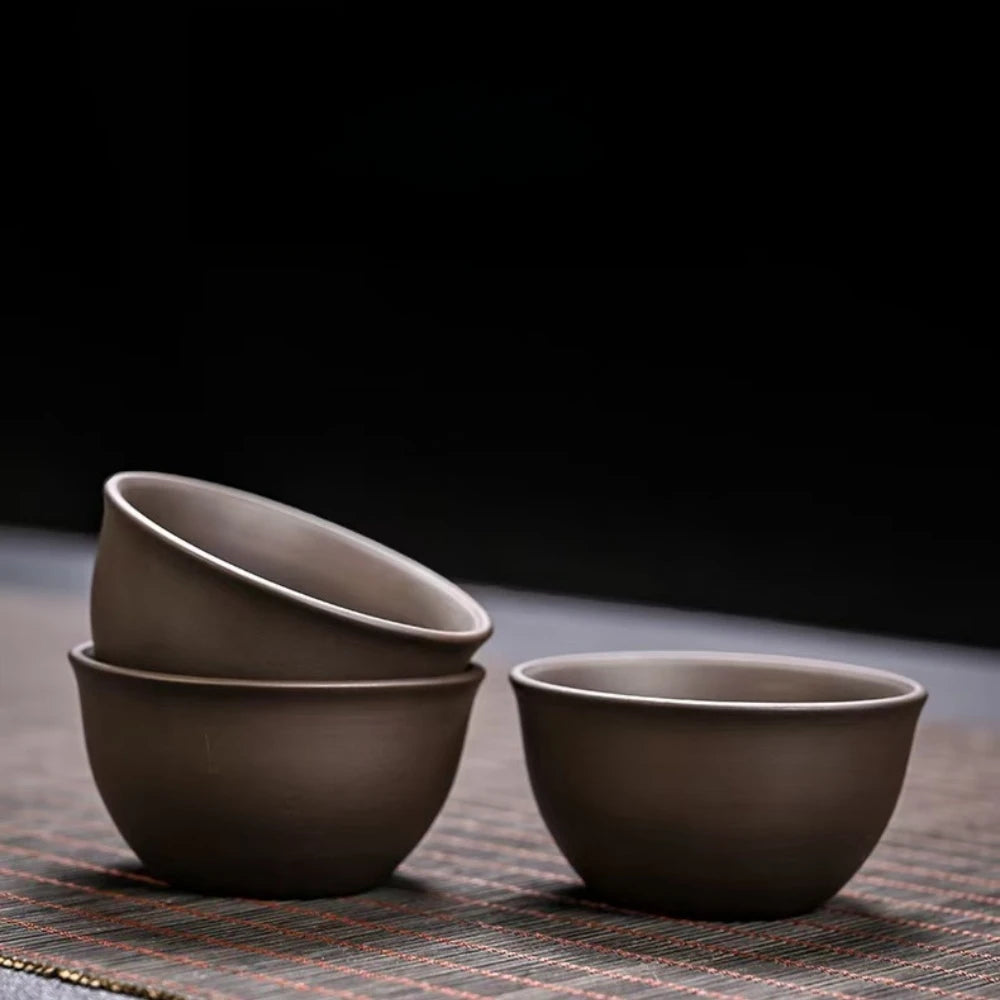 Ceramic Portable Travelling Tea Set Outdoor Camping Tea Set One Pot Three Cups Set
