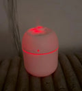 Portable Neon Aroma Diffuser – Travel Size Essential Oil Humidifier with Multi-Color LED Lights
