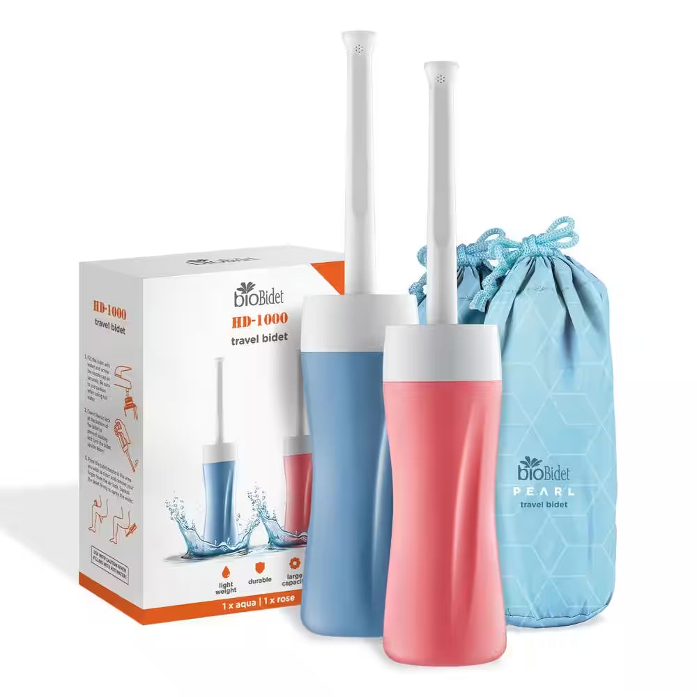 2-Pack Travel Bidet Bottles – Portable Handheld Hygiene Wash System