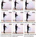 Folding Mosquito Net Tent Canopy Curtains for Beds Home Bedroom Decor (Blue, 1.5X2.0M)