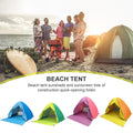 Sunscreen Shelter Tent Anti-Uv Pop up Beach Canopy Outdoor Camping Hiking Tent Travelling Easy Carrying Portable Parts