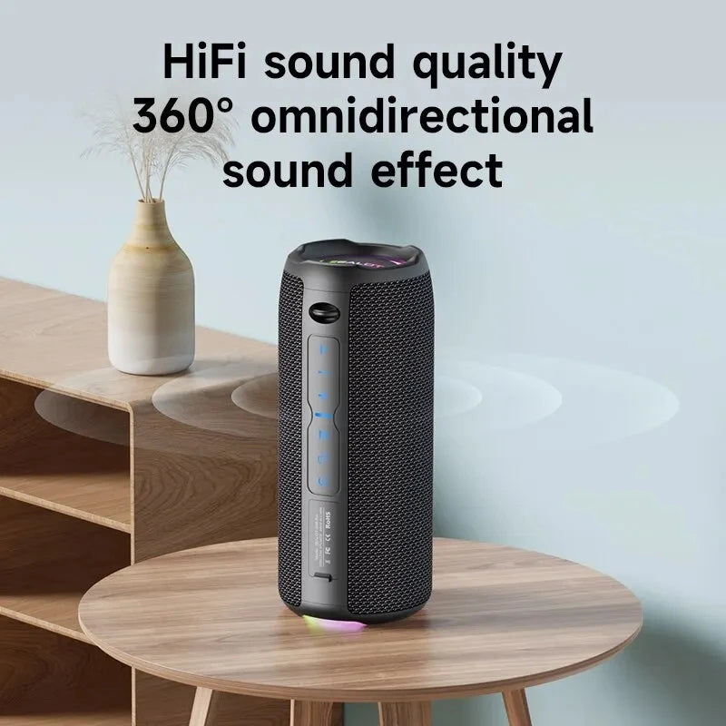 Portable Wireless Powerful Subwoofer Bluetooth Speaker High Power Waterproof AUX PC Computer Woofer Sound Box Music Caixa De Som