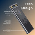 AI Voice Recorder with Transcription & Translation – 64GB Smart Dictaphone with AI Summaries & Mind Mapping