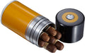 Products Big Joe 7-Cigar Travel/Desk Humidor, Black and Yellow