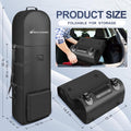 Golf Travel Bag for Airlines – Lightweight Padded Golf Club Travel Case with Wheels