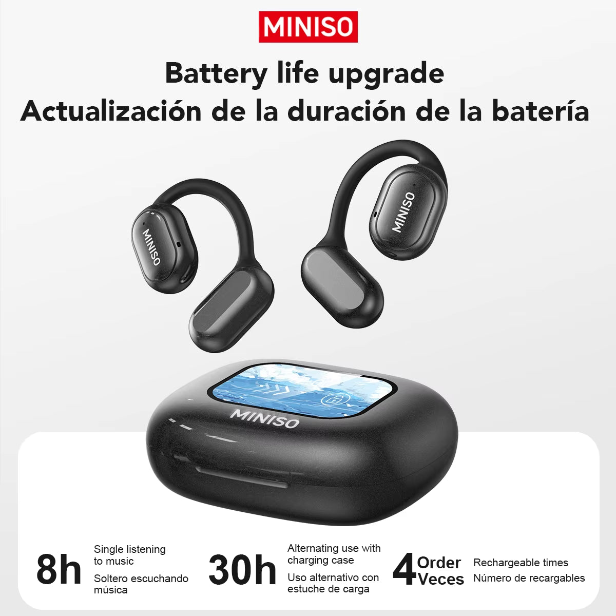 AI Language Translator Earbuds (130+ Languages) – X30 Wireless Bluetooth Headset for Travel & Work