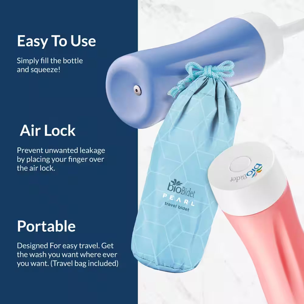 2-Pack Travel Bidet Bottles – Portable Handheld Hygiene Wash System
