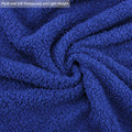 Catalonia Reversible Fleece Throw Blanket, Super Soft Fluffy Fuzzy Blanket Throw 50X60 Inches, Cozy Gift