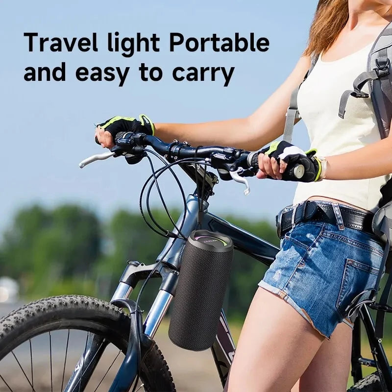 Portable Wireless Powerful Subwoofer Bluetooth Speaker High Power Waterproof AUX PC Computer Woofer Sound Box Music Caixa De Som