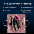 Hair Tools Bag - Oprah’S Favorite Things Winner - Neoprene Hair Tools Travel Bag & Hair Accessories Organizer Case (Mauve)