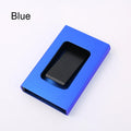 RFID Blocking Metal Card Holder Wallet – Slim Aluminum Travel Wallet for Credit Cards & IDs
