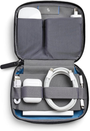 Tech Kit Compact (Charger, Cables, Mouse, Powerbank, USB Keys, Dongles) - Black