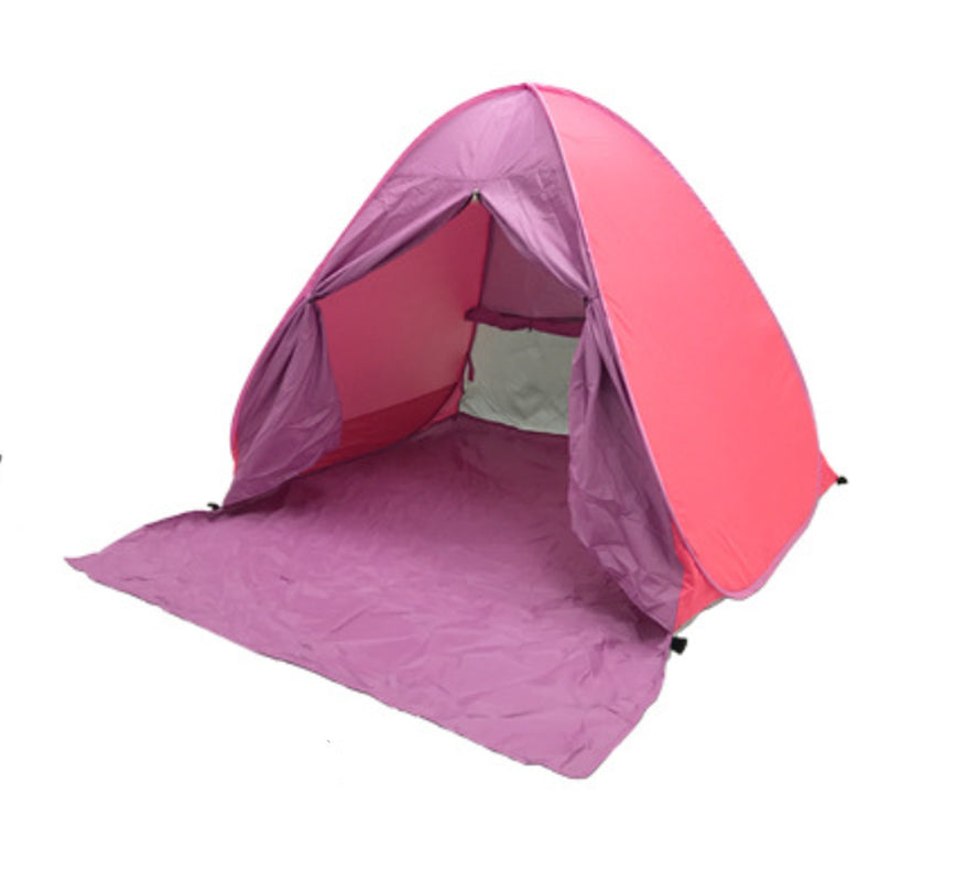 Sunscreen Shelter Tent Anti-Uv Pop up Beach Canopy Outdoor Camping Hiking Tent Travelling Easy Carrying Portable Parts
