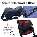 Travel Products Inflatable Travel Lumbar Pillow for Airplane Seat – Adjustable Lower Back Support Cushion for Long Flights