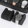 10-Slot Travel Watch Case – Shockproof Zipper Watch Organizer for Watches & Smartwatches