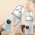 Portable USB Baby Bottle Warmer – Smart Temperature Control Milk Warmer Sleeve for Travel