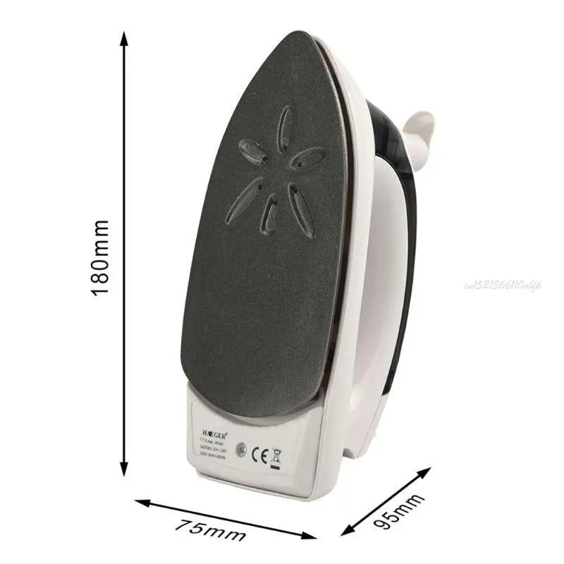 27RB Mini Portable Foldable Electric Steam Iron for Clothes with 3 Gears Baseplate Handheld Flatiron Home Travelling