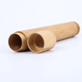 Bamboo Toothbrush Novelty Wooden Teeth Brush Soft-Bristle Bamboo Fibre Wooden Handle Bamboo Tube Charcoal Set