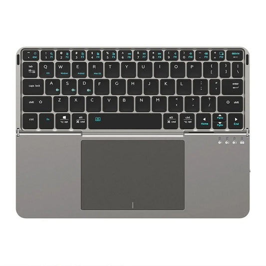 Foldable Bluetooth Keyboard with Touchpad – Wireless Travel Keyboard for iPhone, Android, Windows & Mac