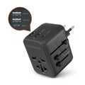 HyperGear WorldCharge Universal Travel Adapter – Worldwide Plug Adapter with USB-C Fast Charging