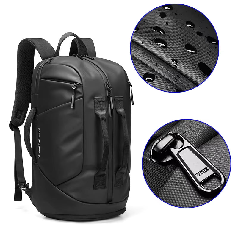 Fashion Minimalist Male Travelling Waterproof Oxford Laptop Backpack for Men Backpack Manufacturer