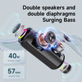 Portable Wireless Powerful Subwoofer Bluetooth Speaker High Power Waterproof AUX PC Computer Woofer Sound Box Music Caixa De Som