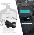 Travel Products Inflatable Travel Lumbar Pillow for Airplane Seat – Adjustable Lower Back Support Cushion for Long Flights